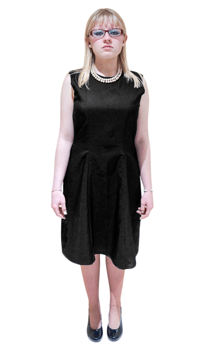 Vestido corte princesa